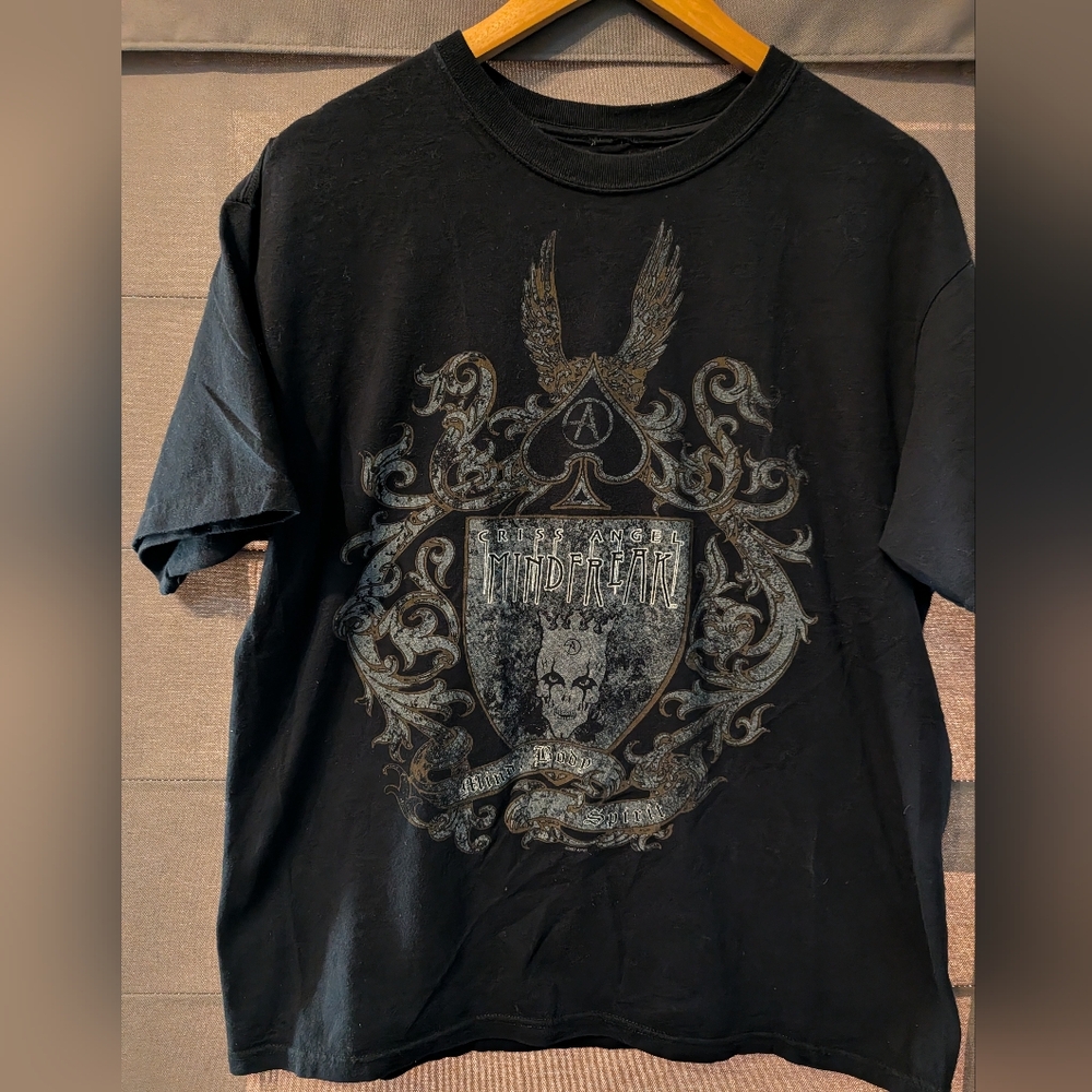 Vintage Criss Angel 'Mindfreak' Y2K T-Shirt